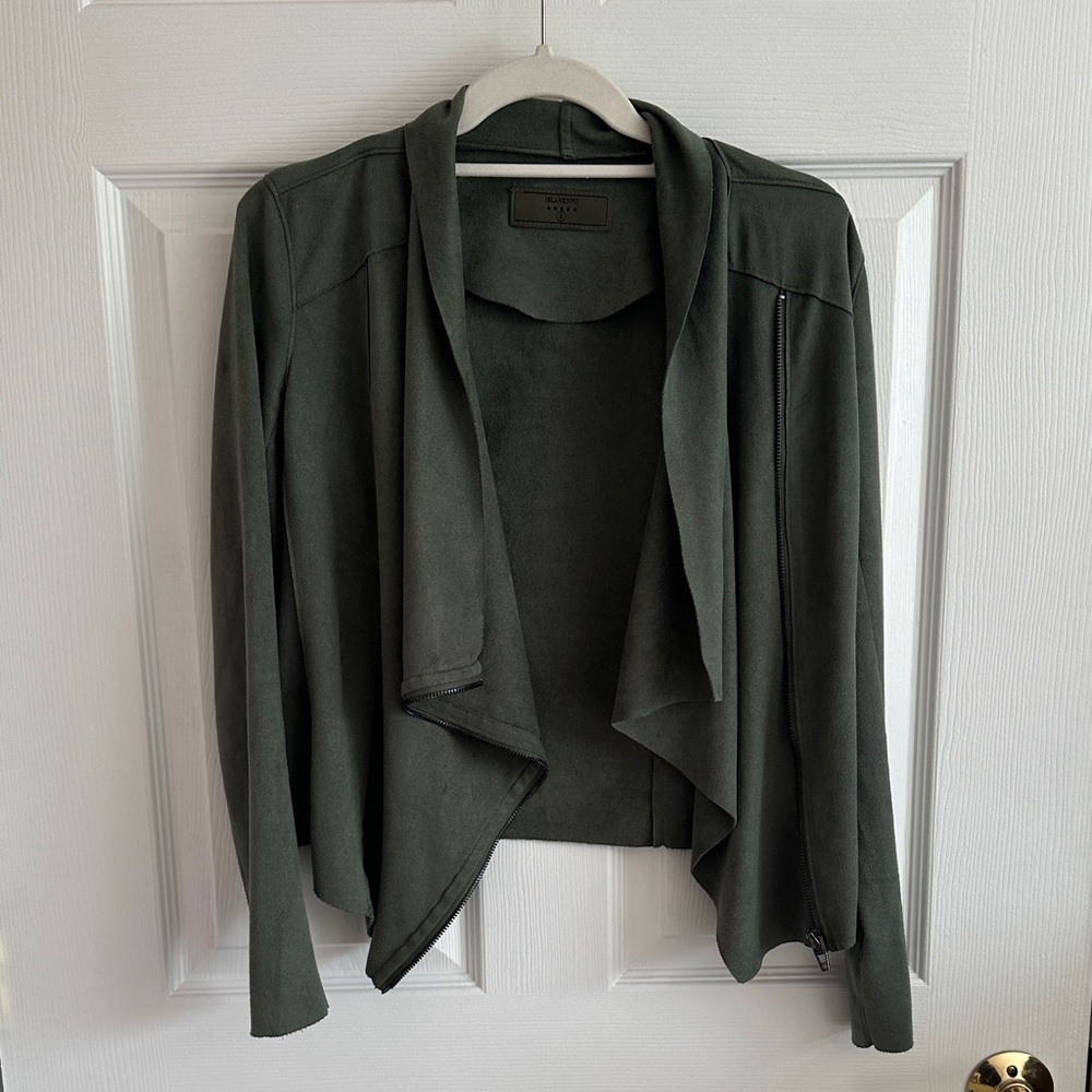Blank NYC lightweight green jacket
